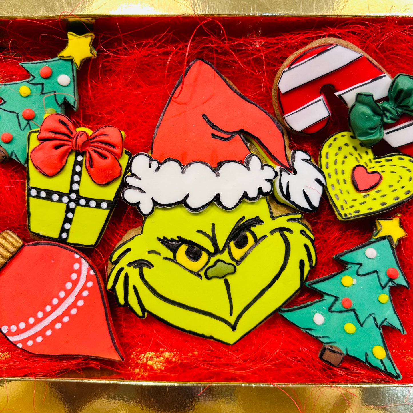Grinch Cookies set box