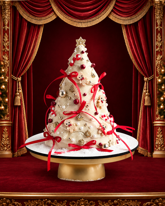 Albero di Cioccolato bianco fatto a mano