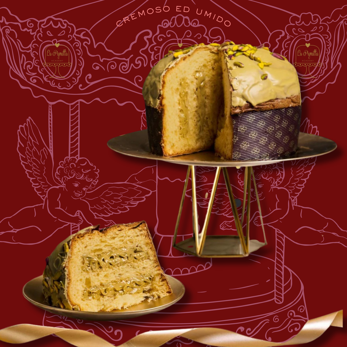 Panettone Farcito Al Pistacchio 1 kg