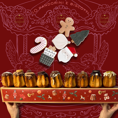 Luxury Box 9 pandori 6 biscotti