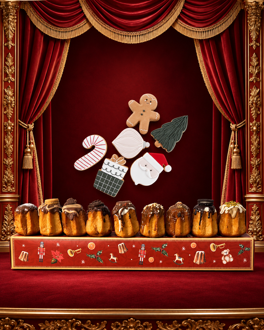 Luxury Box 9 pandori 6 biscotti