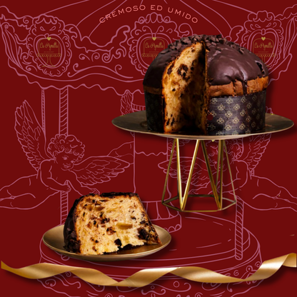 Panettone Con Gocce Di Cioccolato (1Kg)