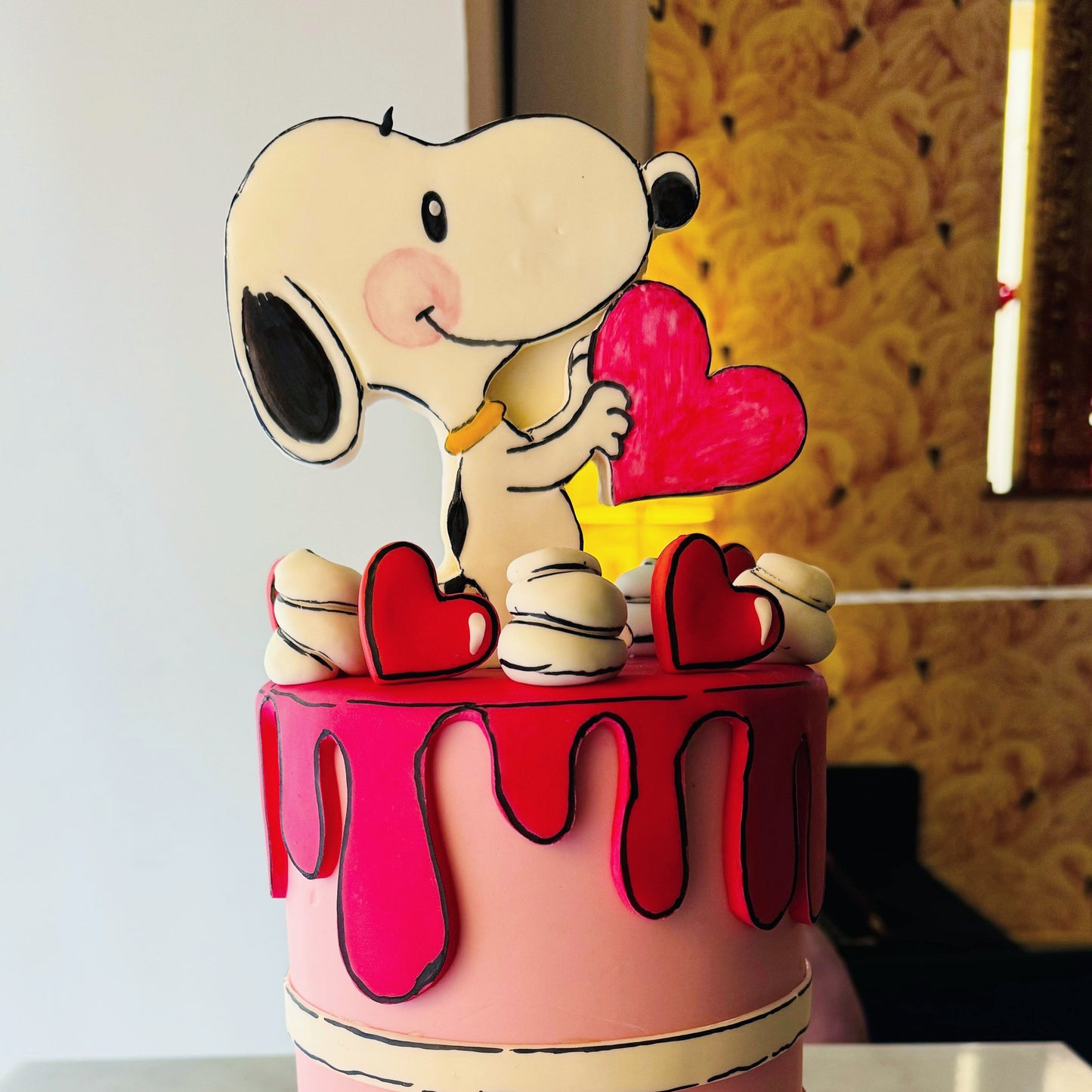 Snoopy Cake