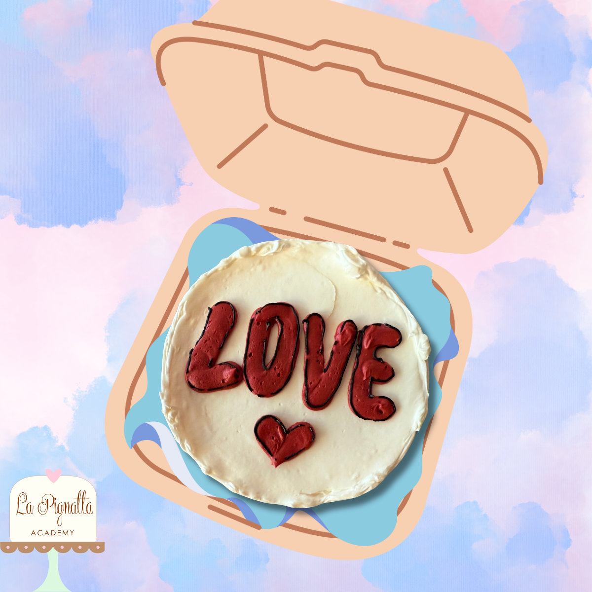 Bento Cake Valentine's