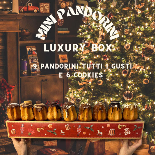 Luxury Box 9 pandori 6 biscotti