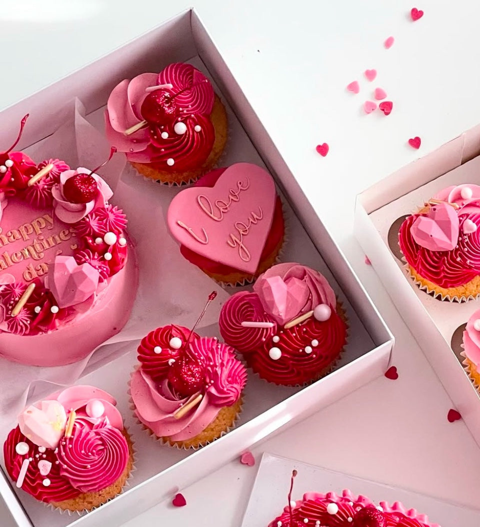 Box Cupcakes più Torta